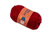Przedza i akcesoria - Colorations - Acrylic yarn Red 50g - 42FY20