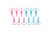 Akcesoria do biura - Colorations - Plastic Scissors Set of 12 - WCH12