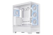 Obudowa komputerowa - ASUS A31 PLUS TG ARGB WHITE - Obudowa komputerowa - Miditower - Biały - 90DC00R3-B19000