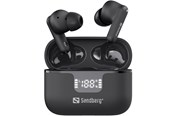 Sluchawki, zestaw sluchawkowy - Sandberg Wireless Earbuds ANC+ENC - 126-52