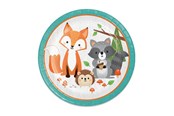 Zabawki - Haza Witbaard Wild Ones Plates Forest Animals 8 pcs. - PC343945