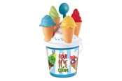 Zabawki na zewnatrz - Mondo Ice Cream Bucket Set 11pcs. - 28635