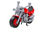 Samochody i pojazdy - Cavallino Toys - Tour Motorbike Red 25cm - 4201WD01