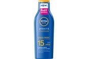 Pielegnacja ciala - Nivea Protect & Moisture Lotion SPF 15 200 ml - 4005900370655