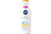 Pielegnacja ciala - Nivea Kids Sensitive Sun Lotion SPF 50+ 200ml - 4006000132273