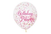 Zabawki - Haza Witbaard - Confetti Balloons Princess 6 pcs. - U58145