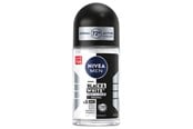 Perfumy i zapachy - Nivea Black & White Invisible Original Male Roll on 50ml - 42449072