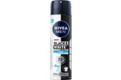 Perfumy i zapachy - Nivea Black & White Invisible Fresh Male Spray 150ml - 4006000104799
