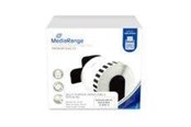 Papier, papier fotograficzny i etykiety - MediaRange - labels - 1 roll(s) - Roll (6.2 cm x 30.48 m) (alternative for: Brother DK-22205) - MRBDK22205