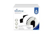 Papier, papier fotograficzny i etykiety - MediaRange - labels - 1 roll(s) - Roll (6.2 cm x 30.48 m) (alternative for: Brother DK-22205) - MRBDK22205