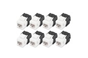 Akcesoria sieciowe - DIGITUS CAT 6 Keystone Jack (8-Pack) - DN-93603-8