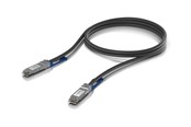 Kabel sieciowy - Ubiquiti 100GBase direct attach cable - 1 m - black - Czarny - 1m - UACC-DAC-QSFP28-1M