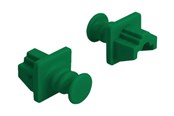 Akcesoria sieciowe - DeLOCK Dust Cover for RJ45 Jack - 10 Pieces - 86512