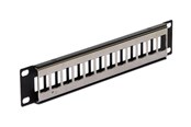Akcesoria sieciowe - DeLOCK Keystone Patch Panel - 12 Ports - 43326