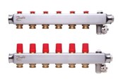 Ogrzewanie podlogowe - Danfoss floor heating manifold 6+6 SSM - 088U0806