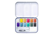 Przybory do pisania i rysowania - Staedtler Watercolour pans metallic DJ 12x - 888M M12-C