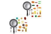 Zabawa w udawanie - Junior Home Pan Play set 16 pcs assorted - 505162
