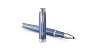 Przybory do pisania i rysowania - Parker IM Writing Rituals Rollerball Peaceful Blue Finish with Gradient & Chrome Trims Fine Point Black Ink Gift Box - 2203905