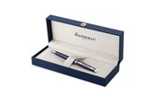Przybory do pisania i rysowania - Waterman Hemisphere Ballpoint pen Blue Lacquer with Palladium trim Medium tip Blue Ink Gift Box - 2214206