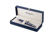 Przybory do pisania i rysowania - Waterman Carene Ballpoint Pen Blue Lacquer with Palladium trim Medium Tip Blue Ink Gift Box - 2214312