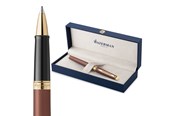 Przybory do pisania i rysowania - Waterman Hémisphère Rollerball Pen | Copper Red (The Understated Edit Collection) | Fine Point with Black Ink | Gift Box - 2217949