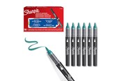 Przybory do pisania i rysowania - Sharpie Creative Marker Acrylic Paint Pens | Brush Tip Water-Based Paint Markers | Emerald Green | 6 Count - 2218068