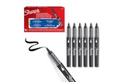 Przybory do pisania i rysowania - Sharpie Creative Marker Acrylic Paint Pens | Brush Tip Water-Based Paint Markers | Black | 6 Count - 2218069