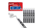 Przybory do pisania i rysowania - Sharpie Creative Marker Acrylic Paint Pens | Brush Tip Water-Based Paint Markers | White | 6 Count - 2218111