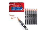 Przybory do pisania i rysowania - Sharpie Creative Marker Acrylic Paint Pens | Brush Tip Water-Based Paint Markers | Orange | 6 Count - 2218112