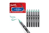 Przybory do pisania i rysowania - Sharpie Creative Marker Acrylic Paint Pens | Brush Tip Water-Based Paint Markers | Lake Green | 6 Count - 2218117