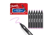 Przybory do pisania i rysowania - Sharpie Creative Marker Acrylic Paint Pens | Bullet Tip Water-Based Paint Markers | Rose Pink | 6 Count - 2218121
