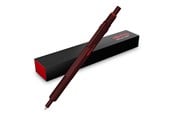 Przybory do pisania i rysowania - Rotring 600 Ballpoint Pen | Medium Point | Black Ink | All-Metal Body Pen | Chocolate Truffle | Non-Slip Knurled Grip & Hexagonal Barrel | Refillable - 2204407