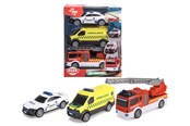Samochody i pojazdy - Dickie SOS Team Set - Danish - 203712015018