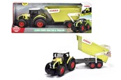 Samochody i pojazdy - Dickie CLAAS Farm Tractor & Trailer - 203739004