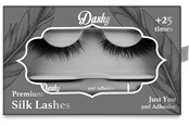 Makijaz - Dashy Premium Silk Lashes + 5 ml Adhesive Just You - 620001