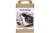 Artykuly Artystyczne & Rzemieslnicze - Creativ Company Craft Kit Resin Casting Mussel - Black/Gold - 977818