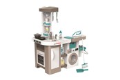Zabawa w kuchnie i akcesoria - Smoby Tefal Kitchen with Household Station 36pcs. - 311050