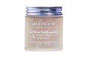 Pielegnacja twarzy - Mary & May Calendula Peptide Ageless Sleeping Mask - 8809670682088