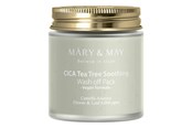 Pielegnacja twarzy - Mary & May Cica Tea Tree Soothing Wash Off Pack - 8809670681579