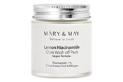 Pielegnacja twarzy - Mary & May Lemon Niacinamide Glow Wash Off Pack - 8809670681593