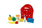 Zabawa w udawanie - Goki - Shopping Bag with Shopping Felt 9 pcs. - 51485