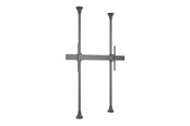 Uchwyty ścienne, uchwyty AV i meble AV - Multibrackets M Pro Series mounting kit - single side - for flat panel - fixed arms - black - Max 80 kg - recommended for 110" - 7350105217388