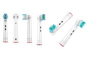 Szczoteczka elektryczna do zebów - Nordic Quality Akcesoria Standard Clean Brush Heads - 10-Pack - EB17P-10
