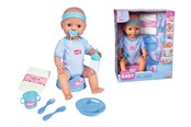 Lalki i akcesoria - Simba NBB Baby Doll Blue Accessories - 105030044