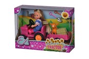 Lalki i akcesoria - Simba Evi LOVE Tractor - 105733518