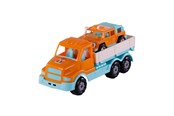 Samochody i pojazdy - Cavallino Toys - XL Torpedo Truck with Survival Jeep Orange 44.5cm - 1931SF01