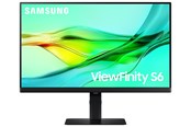 Monitor - 24" Samsung ViewFinity S6 S24D600UAU - 2560x1440 (QHD) - 100Hz - IPS - 90W USB-C - KVM switch - LS24D600UAUXEN