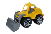 Zabawki na zewnatrz - Plasto  Frontloader (23 cm) yellow - 1623000BOX