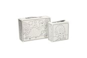 Kreatywne gry - Wins Holland - Color your own Dino Suitcases set of 2 - D276
