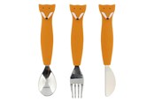Zabawki dla niemowlat - Trixie Baby Silicone Dining Set - Mr. Fox 3st. - 96-448